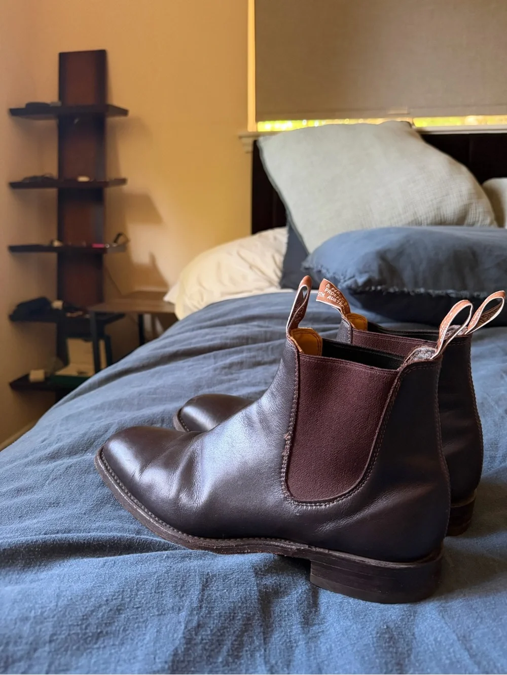 R.M. Williams Men’s Brown Chelsea Boots